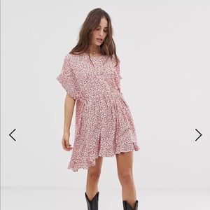 Free People Mini Dress in Floral